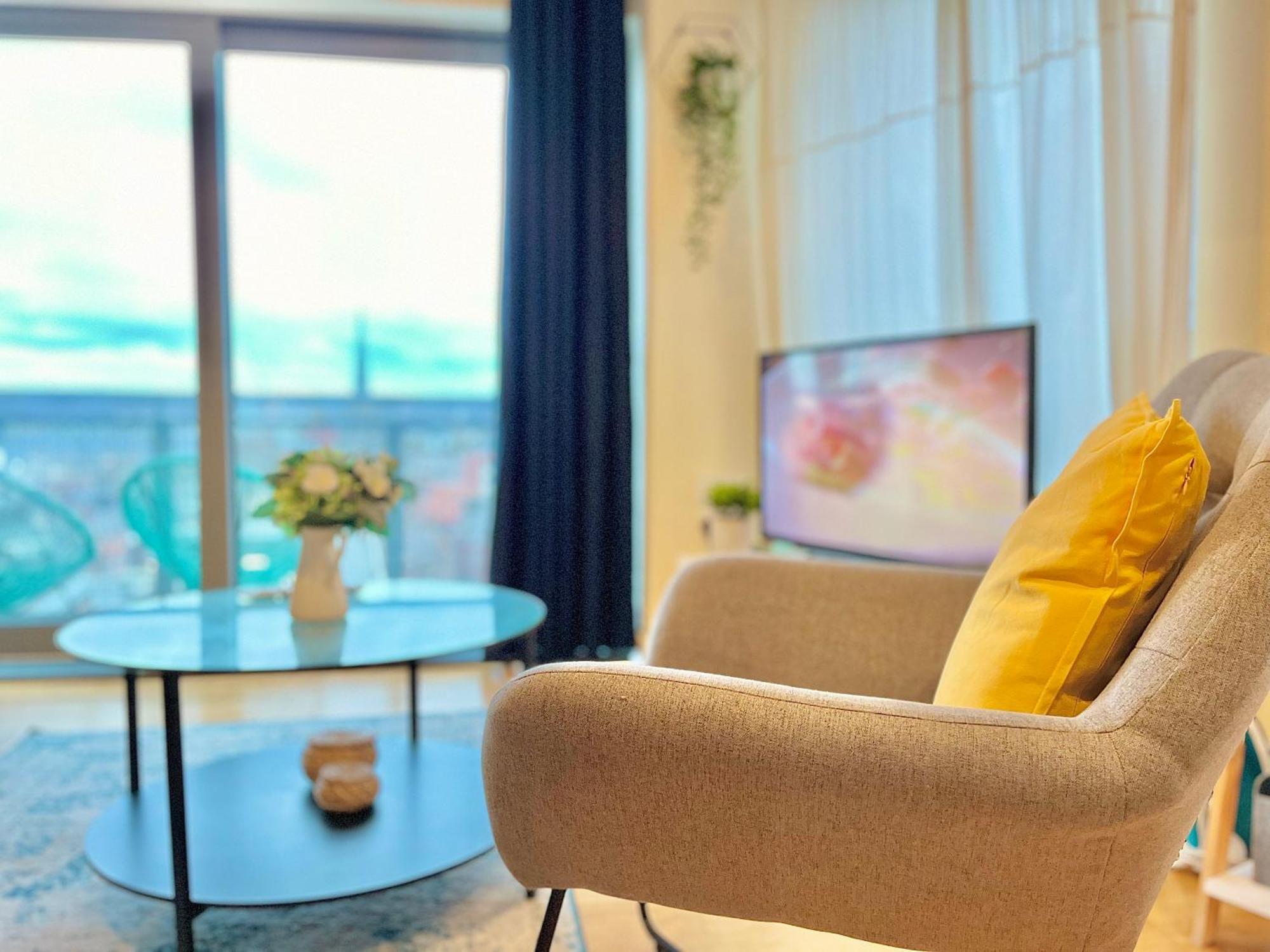 Skyview Apartment By Noknokstay - City Centre With Parking - Group, Family, Business 谢菲尔德 外观 照片